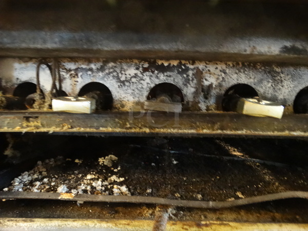 NICE! Stainless Steel Commercial Countertop Gas Powered Charbroiler. 36x32x20 - Image 7 of 9