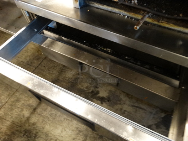GREAT! 2011 True Model TRCB-52 Stainless Steel Commercial 2 Drawer Chef Base on Commercial Casters. 115 Volts, 1 Phase. 52x32x26. Tested and Working! - Image 4 of 6