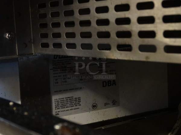 GREAT! 2011 True Model TRCB-52 Stainless Steel Commercial 2 Drawer Chef Base on Commercial Casters. 115 Volts, 1 Phase. 52x32x26. Tested and Working! - Image 5 of 6