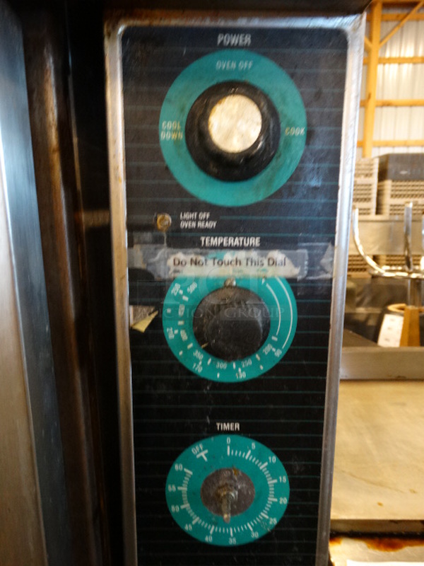 FANTASTIC! Stainless Steel Commercial Electric Powered Full Size Convection Oven on Metal Legs w/ Commercial Casters. 38x41x61 - Image 4 of 8