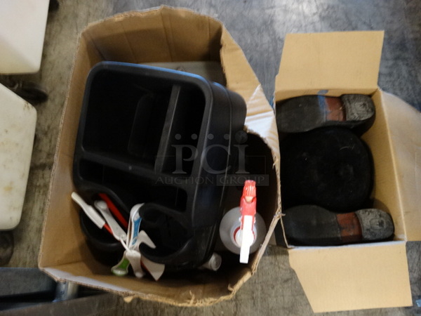 All One Money! Lot of Various Items Including Riding Helmet and Shoes! - Image 1 of 4