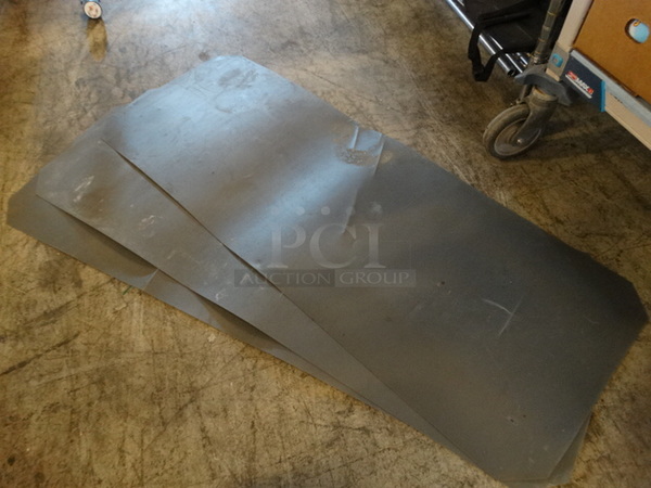 3 Poly Metro Shelf Panels. 17.5x47.5. 3 Times Your Bid! - Image 1 of 3