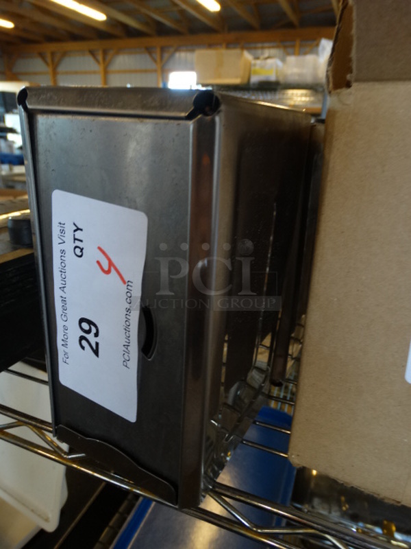 4 Metal Napkin Dispensers. 4x4.5x7. 4 Times Your Bid! - Image 2 of 3