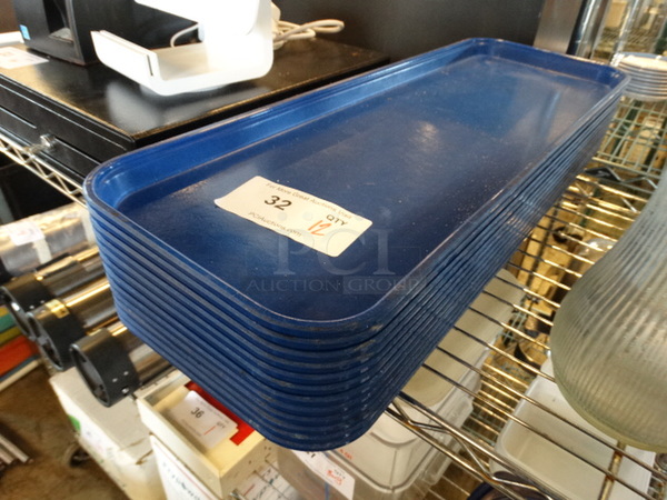 12 Long Blue Trays. 9x25.5x1. 12 Times Your Bid! - Image 3 of 3