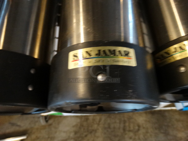 4 San Jamar Stainless Steel Cup Dispenser Chutes. 5.5x5.5x24, 4.5x4.5x24. 4 Times Your Bid! - Image 3 of 5