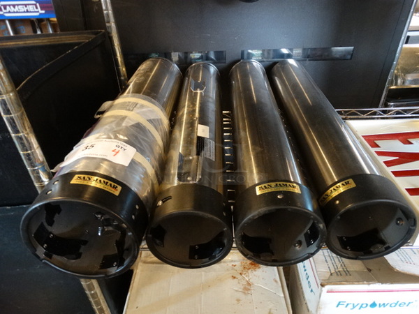4 San Jamar Stainless Steel Cup Dispenser Chutes. 5.5x5.5x24, 4.5x4.5x24. 4 Times Your Bid! - Image 5 of 5