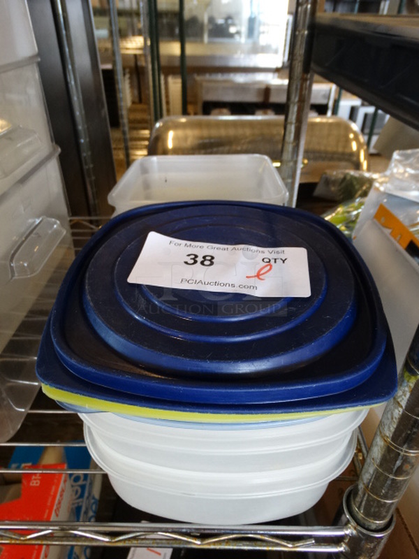 All One Money! Lot of Poly Containers! - Image 1 of 4