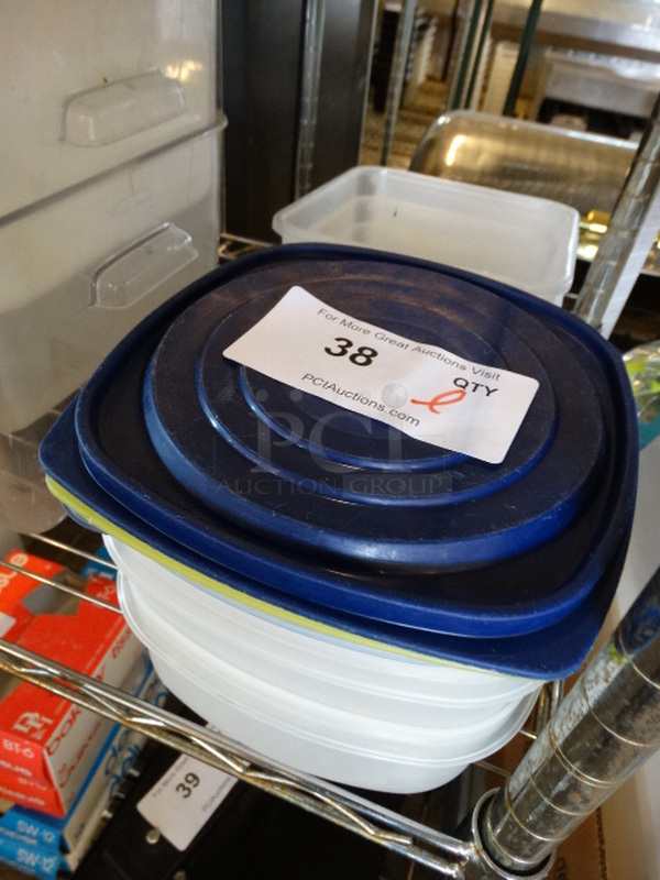 All One Money! Lot of Poly Containers! - Image 3 of 4