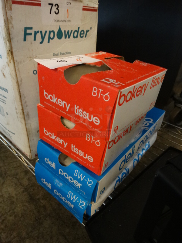 4 Boxes; 2 Bakery Tissue and 2 Deli Paper. 4 Times Your Bid! - Image 2 of 4