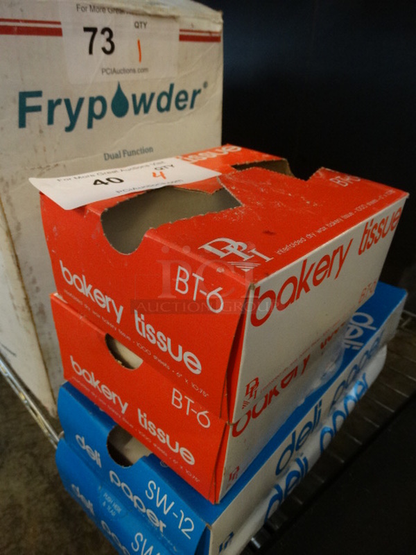 4 Boxes; 2 Bakery Tissue and 2 Deli Paper. 4 Times Your Bid! - Image 3 of 4