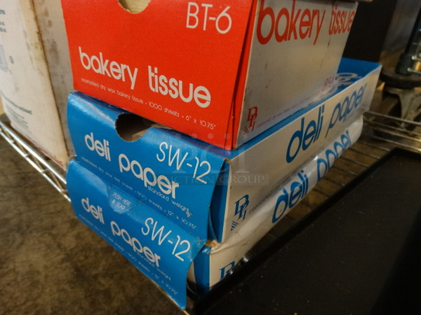 4 Boxes; 2 Bakery Tissue and 2 Deli Paper. 4 Times Your Bid! - Image 4 of 4