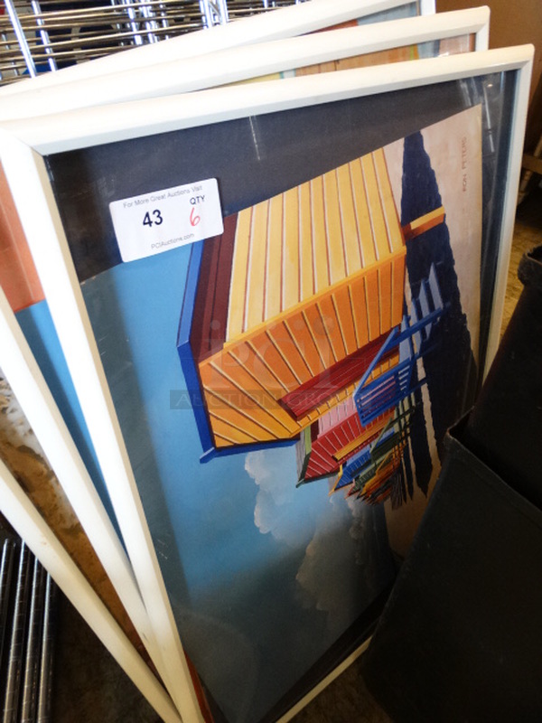 6 Framed Pictures. 19x1x25, 25x1x37. 6 Times Your Bid! - Image 5 of 7