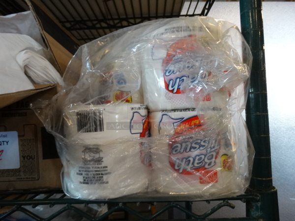 All One Money! Lot of Plastic Bags and Toilet Paper! - Image 3 of 4