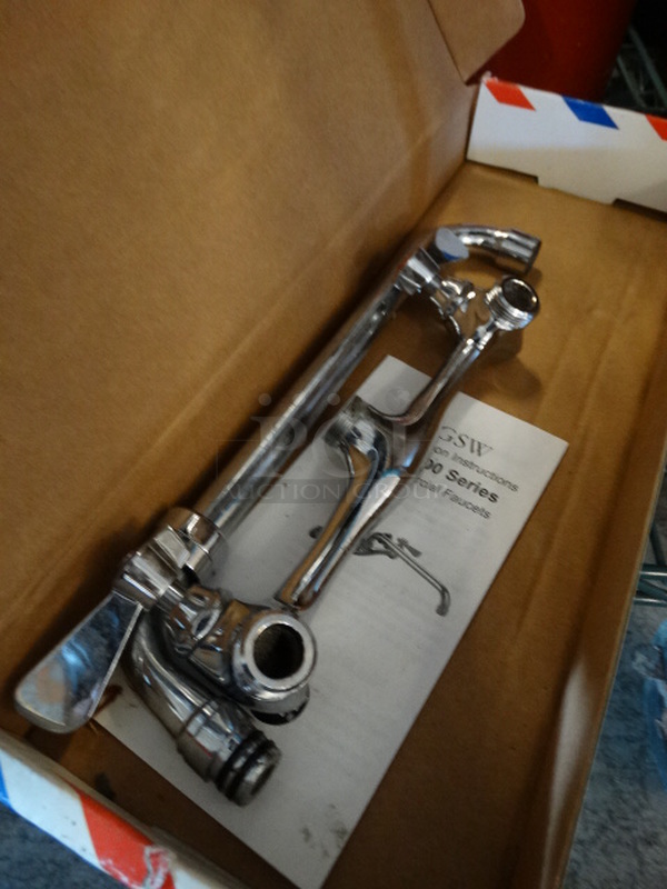 IN ORIGINAL BOX! Metal Faucet w/ Handles. 9x4x12 - Image 2 of 2