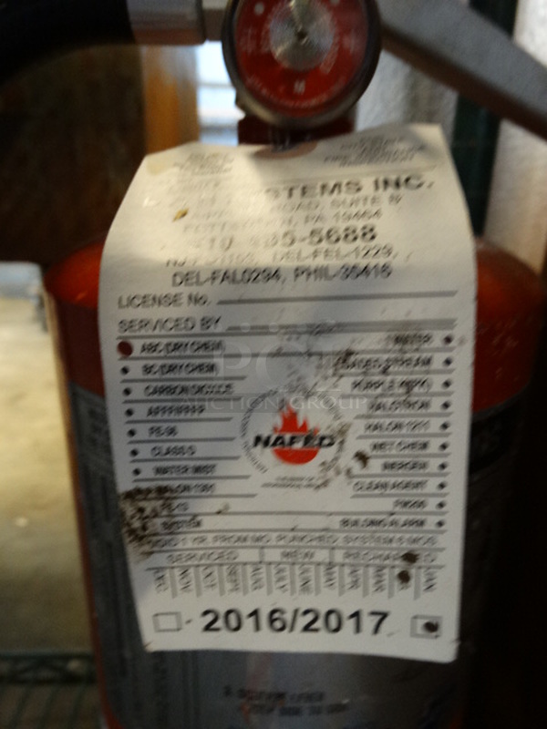 Buckeye Fire Extinguisher. 8x6x18 - Image 4 of 5