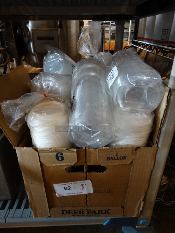 All One Money! Lot of Various Plastic Lids! - Image 1 of 3
