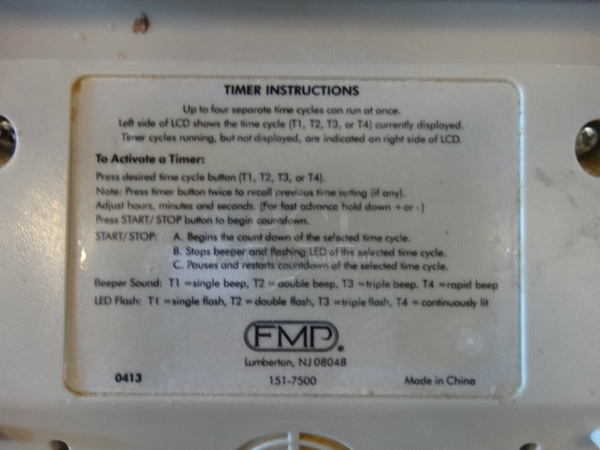 FMP Timer. 6x3.5x7 - Image 4 of 4