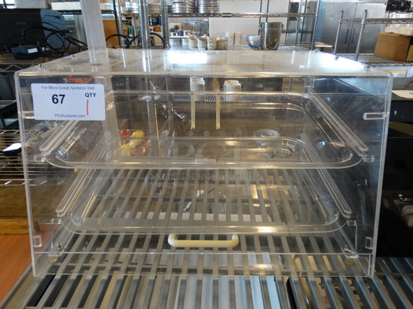 Poly Clear Countertop Dry Merchandiser. 21x16x12 - Image 1 of 4