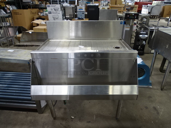 GREAT! Commercial Stainless Steel Underbar Drainboard. 30x24x35.5