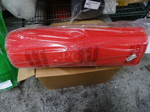 NICE! Brand New Winco BL-240R Red Bar Liner. 8x25