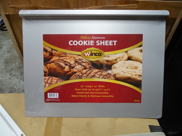 (x3) 3 Times Your Bid. Brand New Winco Model CS-2014 Cookie Sheets. 15x20x1