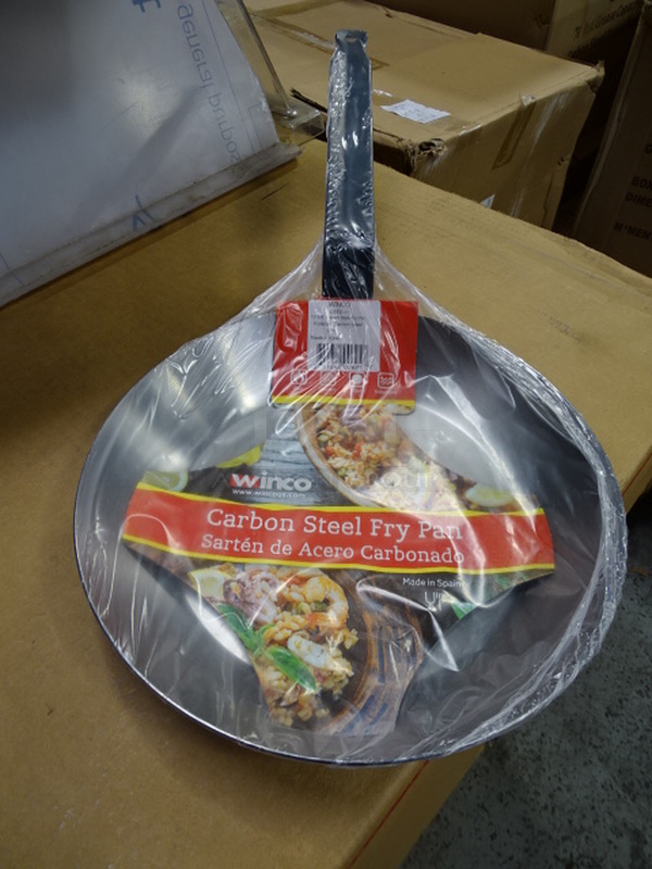  (x2) 2 Times Your Bid. Brand New Winco Model CSFP-11 10 3/8” French Style Polished Carbon Steel Fry Pan. 22X10.5x2
