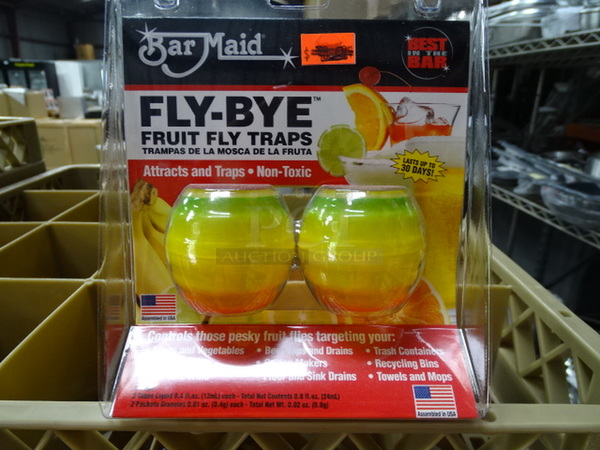 (x3) 3 Times Your Bid. Brand New Bar Maid Fly-Bye Fruit Fly Traps. 3x6x6