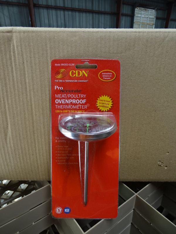 (x3) 3 Times Your Bid. Brand New CDN IRM-200 ProAccurate Meat/Poultry Ovenproof Thermometer. 3x5x3  