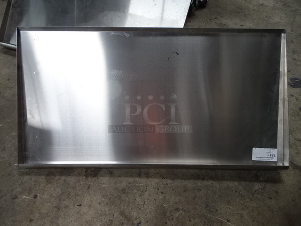 GREAT! Brand New BK Resources BK-SSH-42 Commercial Stainless Steel Wall Mounted Slanted Rack Shelf. 42x22x15