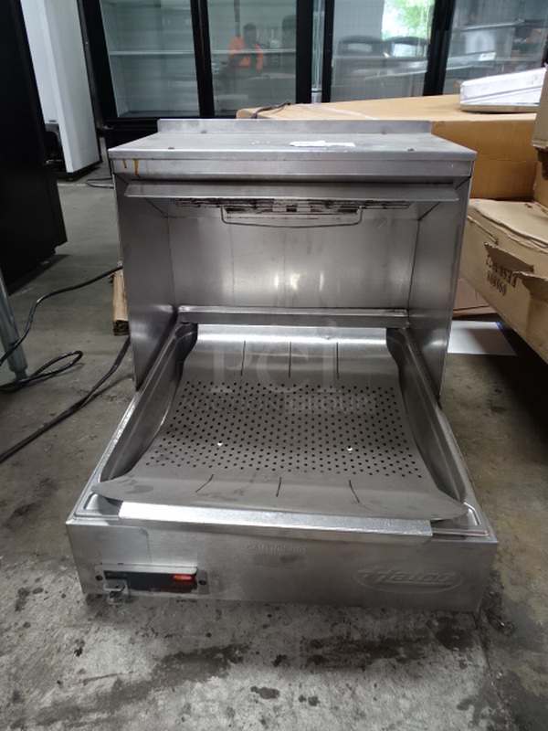 GREAT! Hatco Commercial Stainless Steel Glo-Ray Fry Holding Station. Tested And Works. 22x28x22