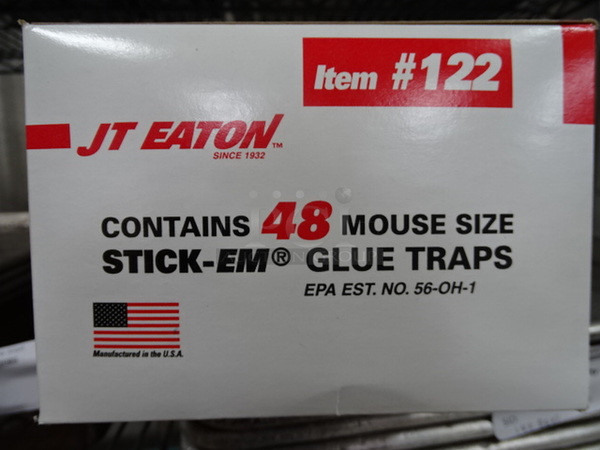 STILL IN THE BOX! Brand New JT Eaton Model 122 Mouse Size Glue Traps. 9.5x6.5x5