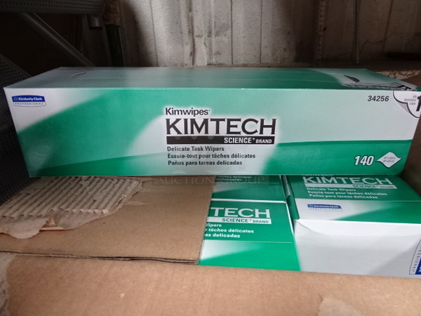 ALL ONE MONEY! Kimberly-Clark Model 34256 Kimtech Disposable Delicate Task Wipes. 15x18x16