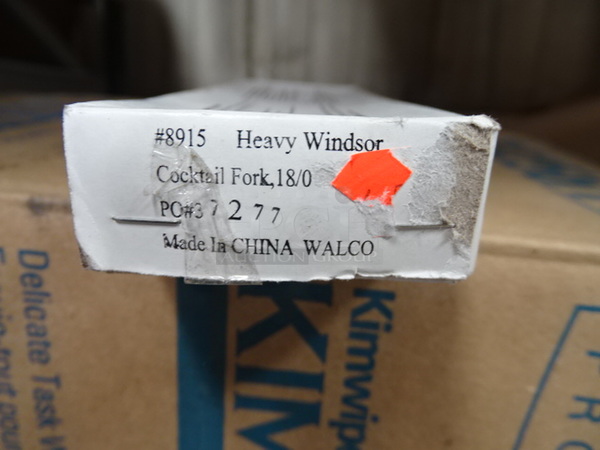 (x3) 3 Times Your Bid. Brand New Walco Model 8915 Commercial Stainless Steel Heavy Windsor Cocktail Fork. 3 Boxes  2.25x6x1