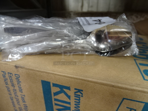 (x3) 3 Times Your Bid. Brand New Commercial Stainless Steel Tea Spoons. 3 Dozen  2.5x6x1