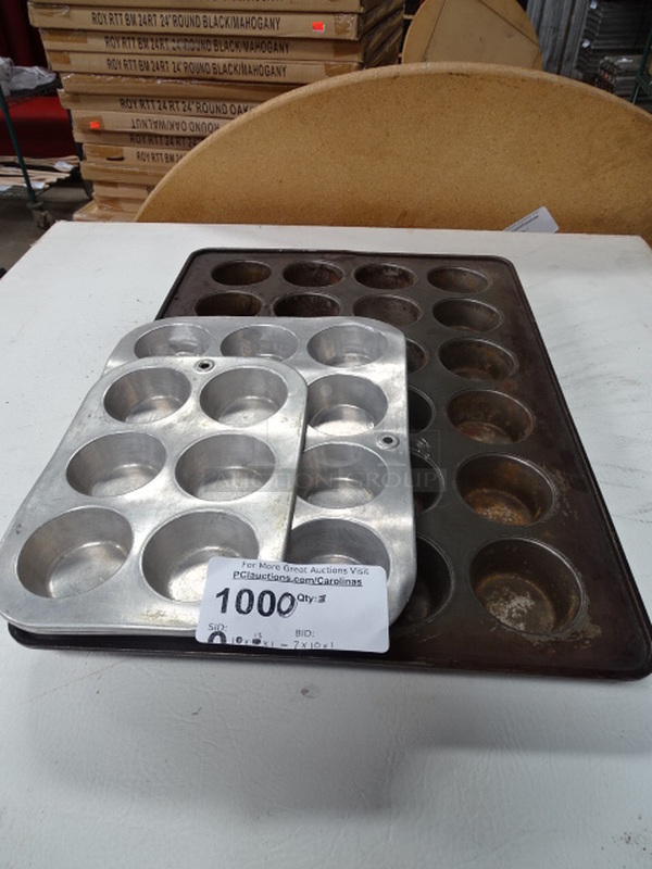 ALL ONE MONEY! Commercial Muffin Pans. 18x26x1