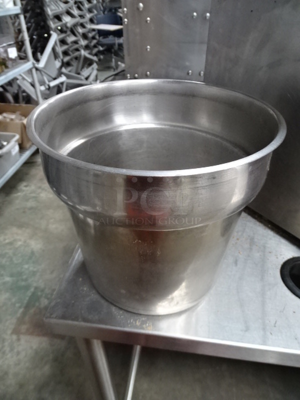 (x4) 4 Times Your Bid. Commercial Stainless Steel Sauce Buckets. 9.5x8.25