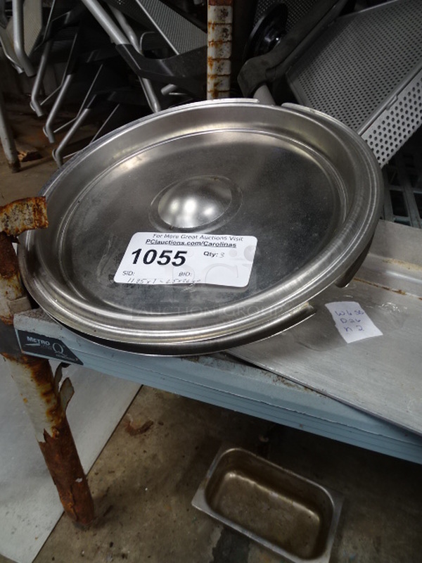 (x2) 2 Times Your Bid. Commercial Stainless Steel Slotted Covers. 11.25x1