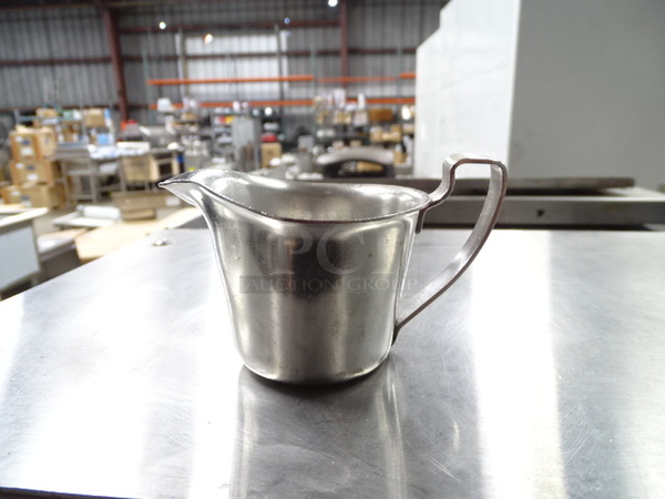 ALL ONE MONEY! Commercial Stainless Steel Creamer Dispensers And Grey Bus Tub. 15.5x22.5x7