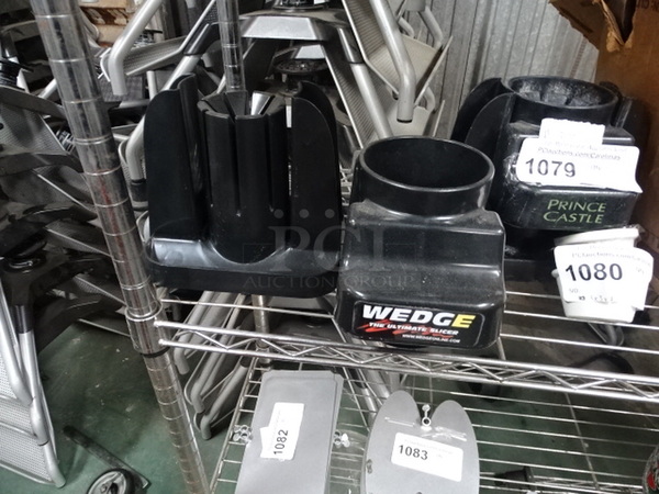 WOAH! Wedge Commercial Black 8-Cut Ultimate Wedger. 8x8x7