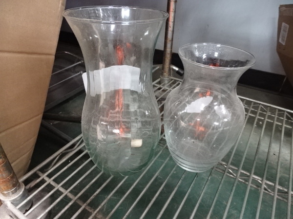 (x2) 2 Times Your Bid. Glass Vases. 