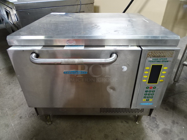 FANTASTIC! TurboChef Model NGC Commercial Stainless Steel Electric High-Speed Accelerated Cooking Countertop Oven. 208/240 Volt 26x28.5x23