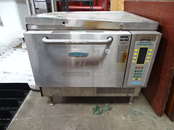 PARTS! Turbochef Model NGC Commercial Stainless Steel Electric High-Speed Accelerated Cooking Countertop Oven. Great For Spare Parts. 208/240 Volt 26x28.5x23 