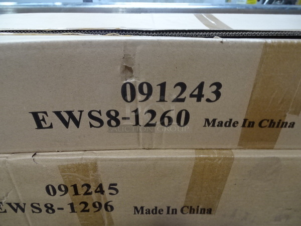 STILL IN THE BOX! Brand New John Boos Model EWS8-1260 Commercial Stainless Steel Wall-mounted Shelves. 64x15x5.5