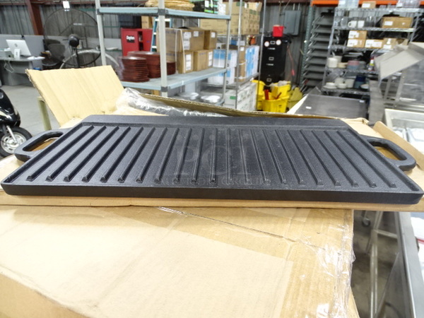 BRAND NEW! Winco Model IGD-2095 Commercial Cast Iron Griddle. 20x9.25x1