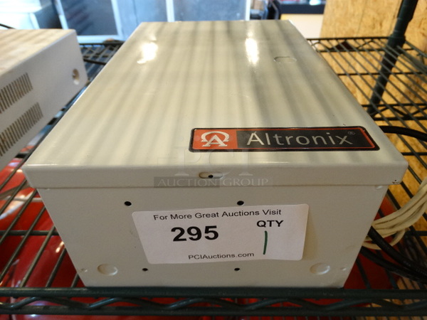 Altronix White Metal Box w/ Wiring. 8x12x4.5