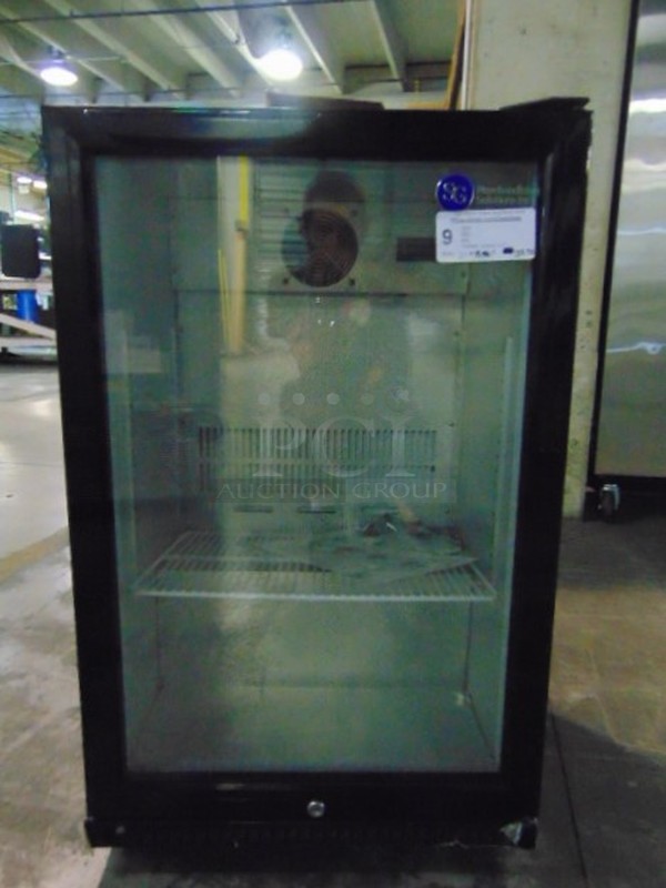 AWESOME! BRAND NEW SG Merchandising Model BB-SH1 Commercial Electric Single Glass Door Cooler.  22x19.5x35.5 Tested And Working.