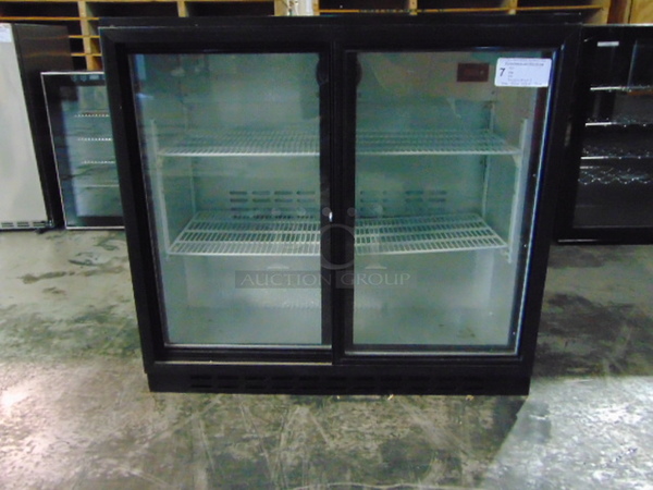 AMAZING! BRAND NEW Commercial Electric Double Door Cooler. 110-120 Volt 35.5x20.25x33 Tested And Working. 