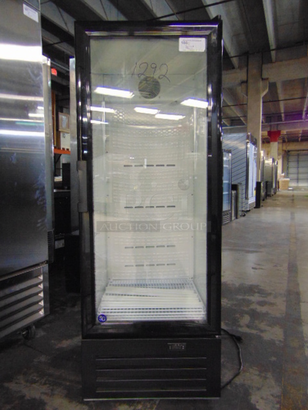 NICE! BRAND NEW SG Merchandising Model SD-12 Commercial Electric Single Glass Door Cooler. 110 Volt 23x23x62 Tested And Working