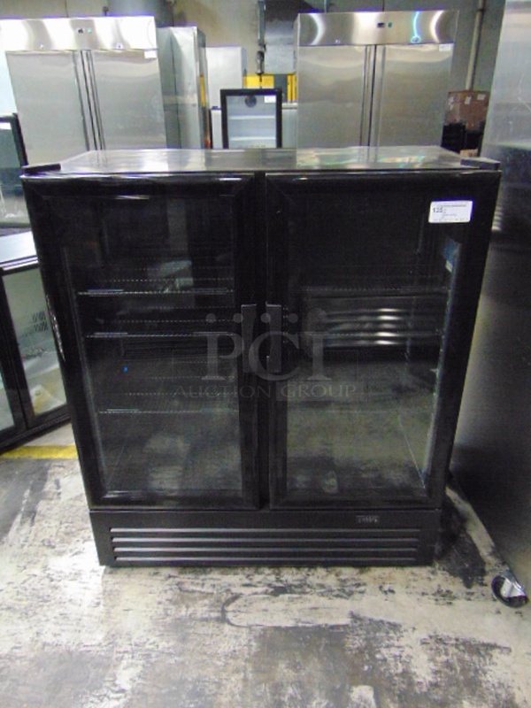 FATASTIC! BRAND NEW SG Merchandising Model DD-20 Commercial Electric Double Glass Door Cooler. 110 Volt 46.5x23x54 Tested And Working.