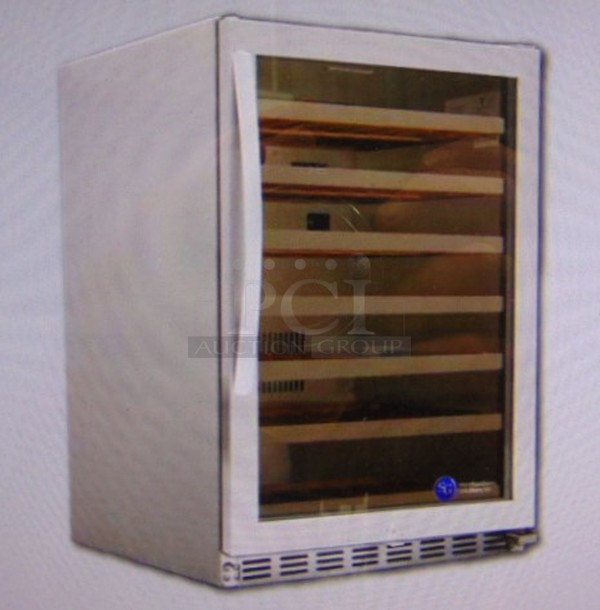 STILL IN THE BOX! BRAND NEW SG Merchandising Model WCH02-SSGD Commercial Electric Single Glass Door Wine Cooler. Stock Photo, Cosmetic Differences May Occur 110 Volt 16.93x18.7x20.08  